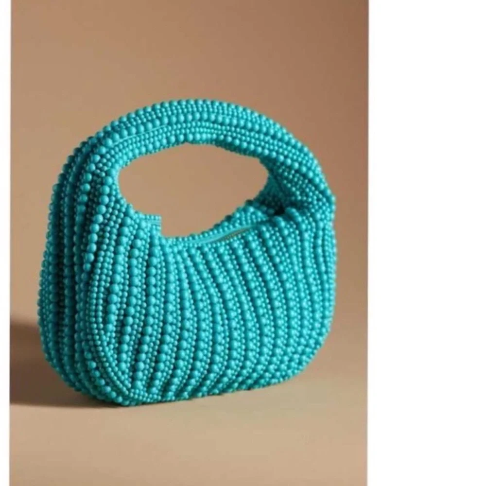 Maeve Anthropologie brand tate beaded bag - Picture 3 of 6